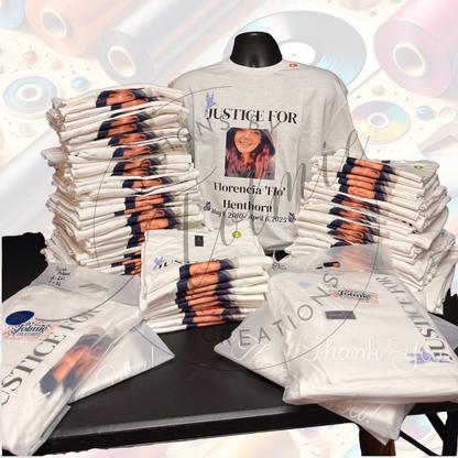 Justice for Flo Tee Shirt