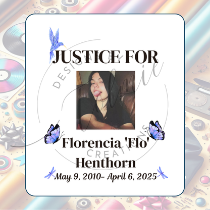 Justice for Flo Tee Shirt