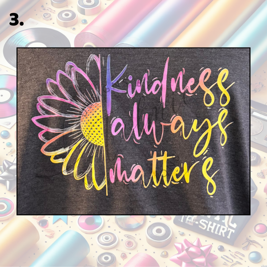 Kindness always matters
