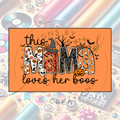 👻 Mama Loves Her Boos & Auntie Loves Her Boos – Custom Fall Hoodies