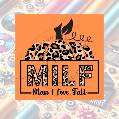 🍁 MILF – Man I Love Fall Tee Shirt 🍁